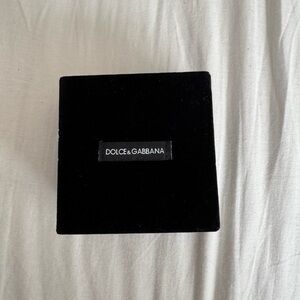 Dolce & Gabbana velvet jewelry box